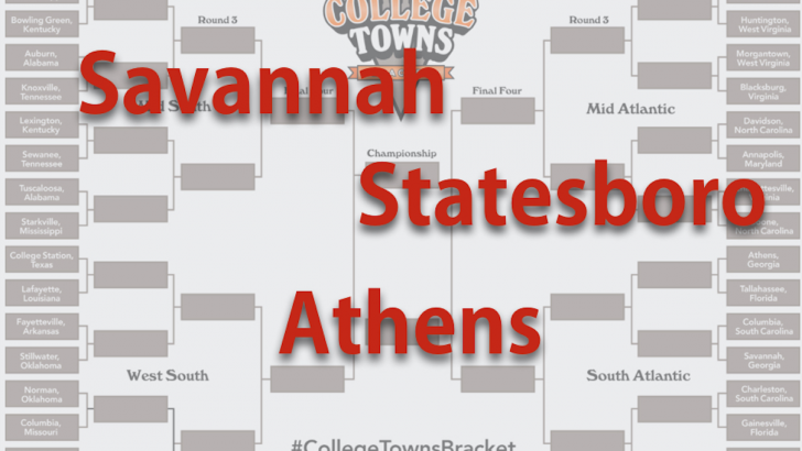 How Athens fared in the Southern College Towns bracket