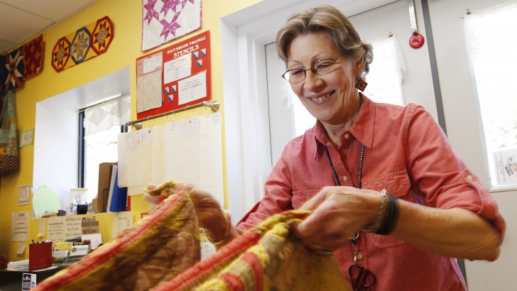 Crafting with heart at Sunday Best Quiltworks