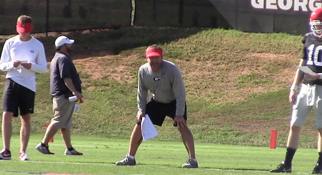 Georgia football putting Ole Miss loss behind them