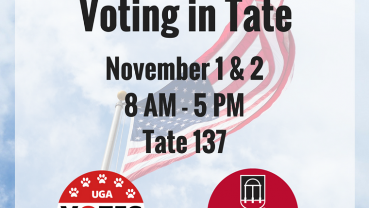 Early Voting At UGA Starts Tuesday