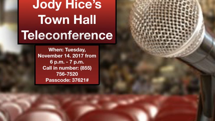Congressman Hice holds tele-town hall