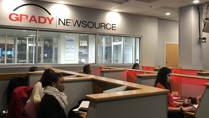 Week One Behind the Scenes at Grady Newsource