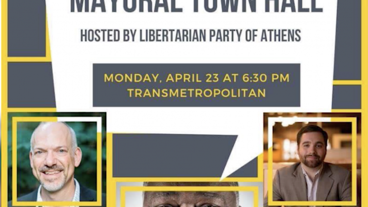 Libertarian Town Hall Meeting Tonight!