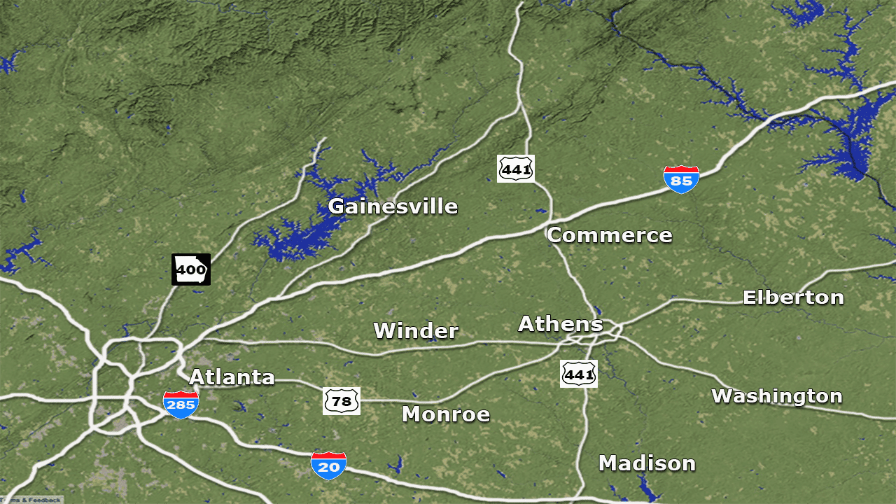 Black Ice Reported in AthensClarke County — Grady Newsource