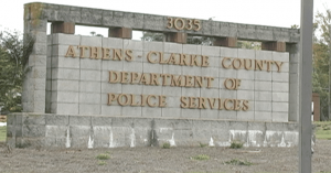 Outside Athens-Clarke County Police Department