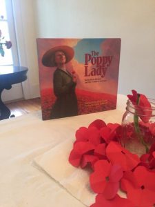 Children were read "The Poppy Lady" on Sunday, Nov. 8, 2015.