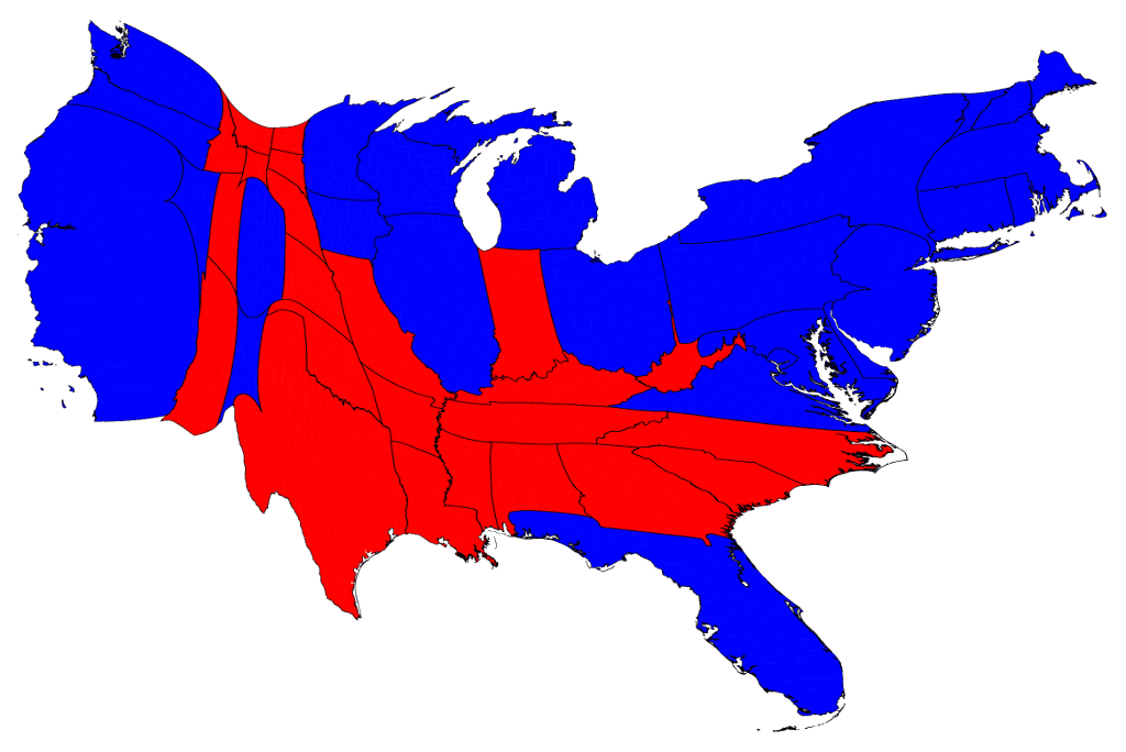 Thinking Critically About Red, Blue Map in U.S. Elections — Grady Newsource