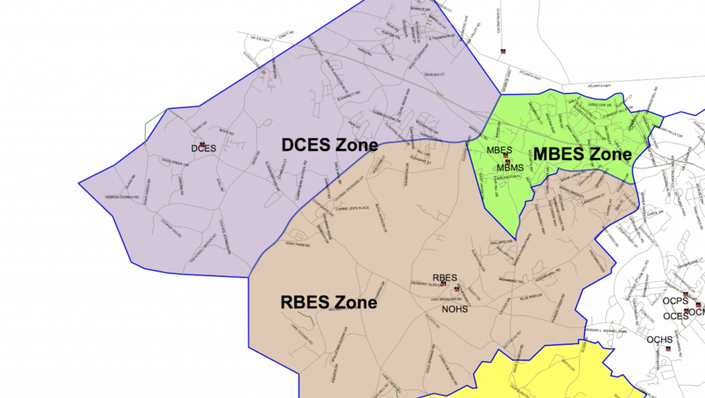 Oconee County Proposes Redistricting Plans Grady Newsource