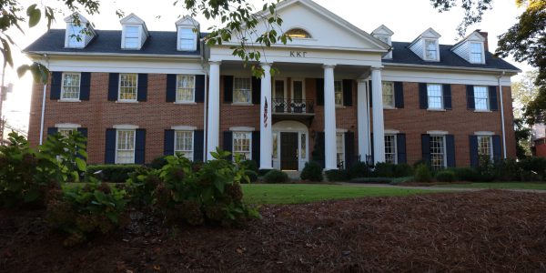 The Kappa Kappa Gamma house, located at 440 S. Milledge Ave. in Athens, Georgia, is owned by the Delta Upsilon House Association of KKG. It is currently valued at $1.9 million. (Photo by Emma Fordham)