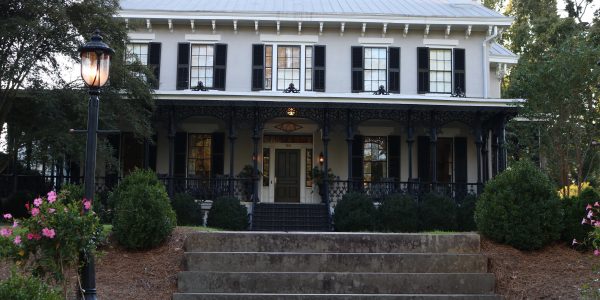 The Alpha Delta Pi house is located at 150 S. Milledge Ave. and is owned by Beta Nu Trustees, Inc. The house received a local historic designation in 1990 from the Athens-Clarke County Government and is valued at $2.4 million. (Photo by Emma Fordham)