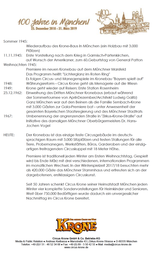 (PDF Courtesy/Circus Krone GmbH & Co. Betriebs-KG)