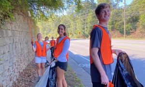 Bag the Bag Highway Cleanup in Athens, Ga.