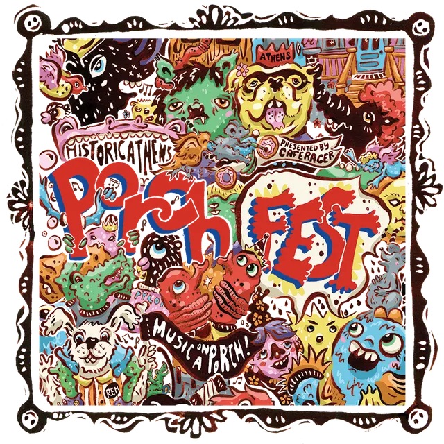 2025 Athens Porchfest Logo